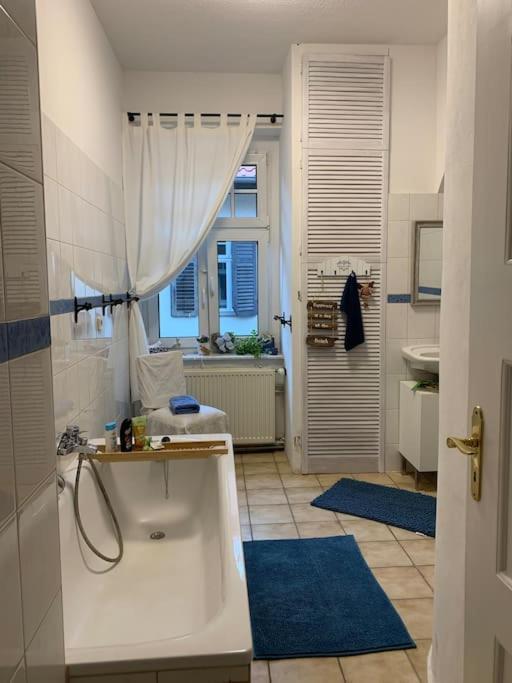 100 Qm Ferienwohnung Am Heiligen Brunnen Кведлинбург Экстерьер фото